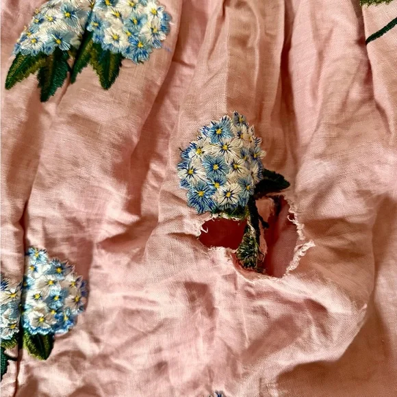 🌸 Kiel James Patrick Hydrangea Skirt – Rare – Size 12 – NWT (Flaw) 🌸 - Picture 3 of 5